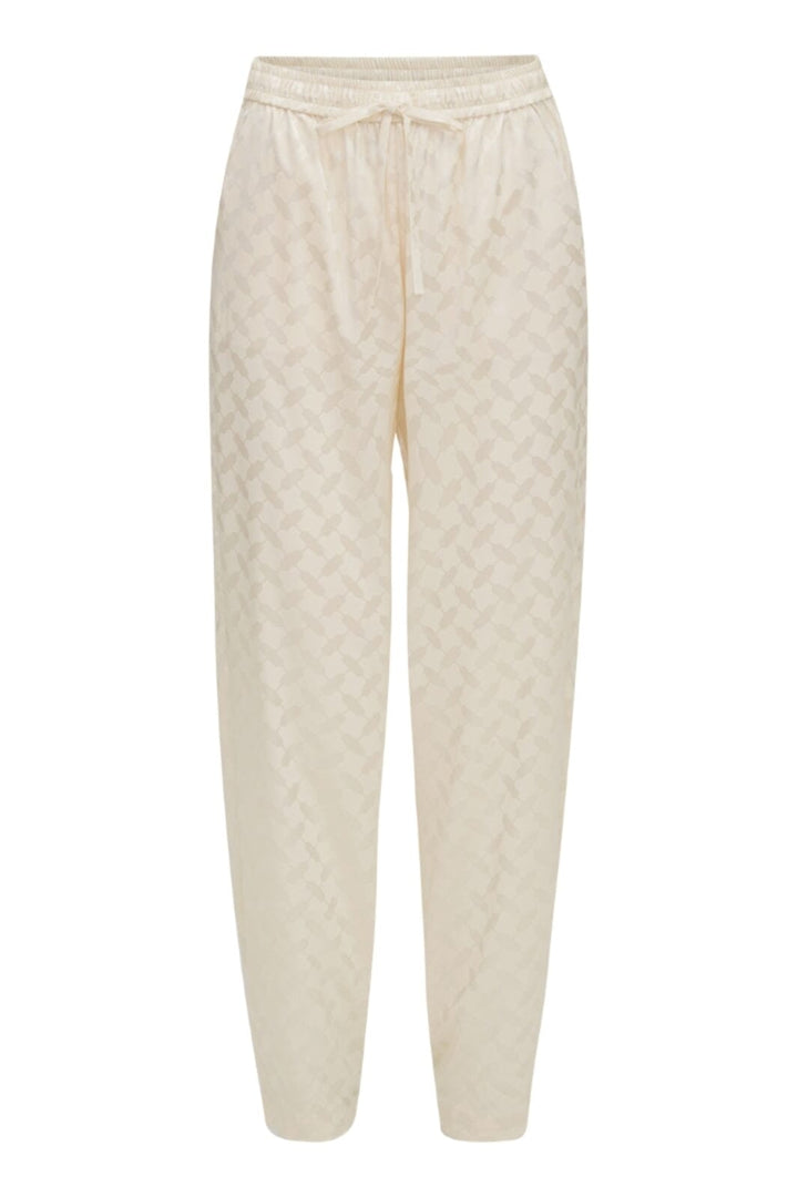 Karmamia - Cora Pants - Ivory Keffiyeh Jacquard