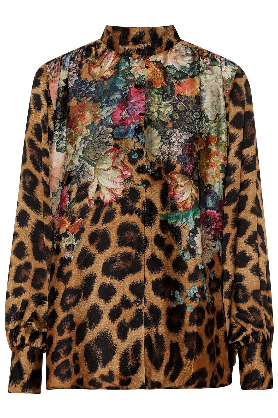 Karmamia - Cornelia Shirt - Flower Leopard