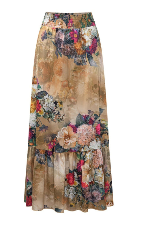 Karmamia - Darcy Skirt 2387 - Gold Blossom