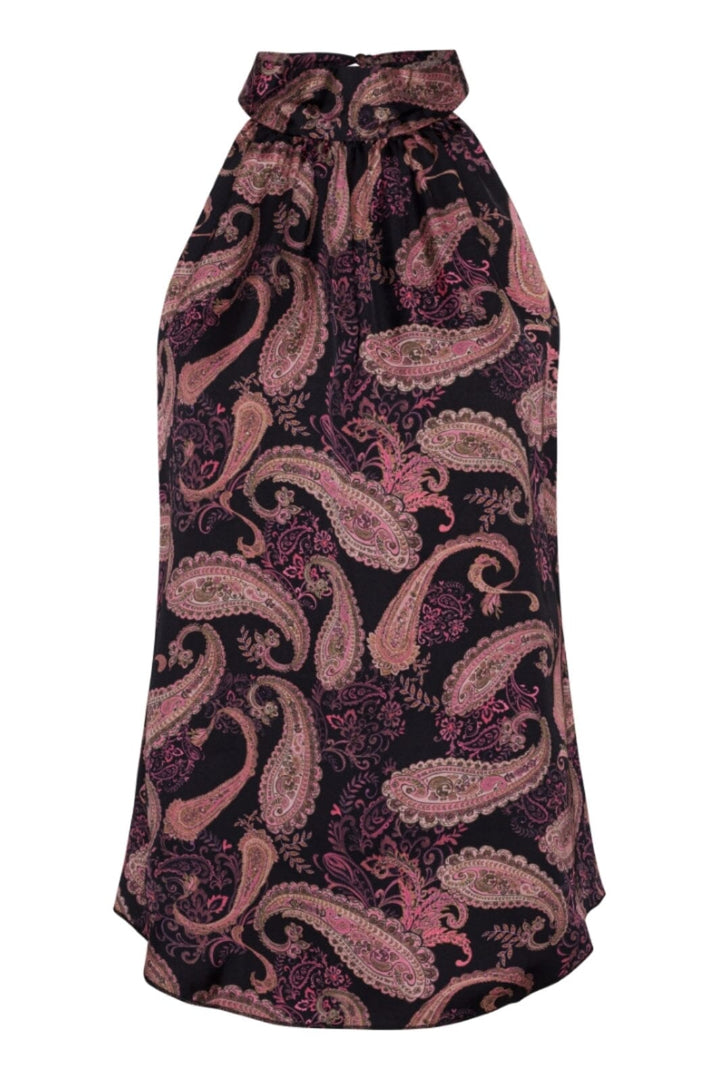 Karmamia - Eloise Top - Black Poppy