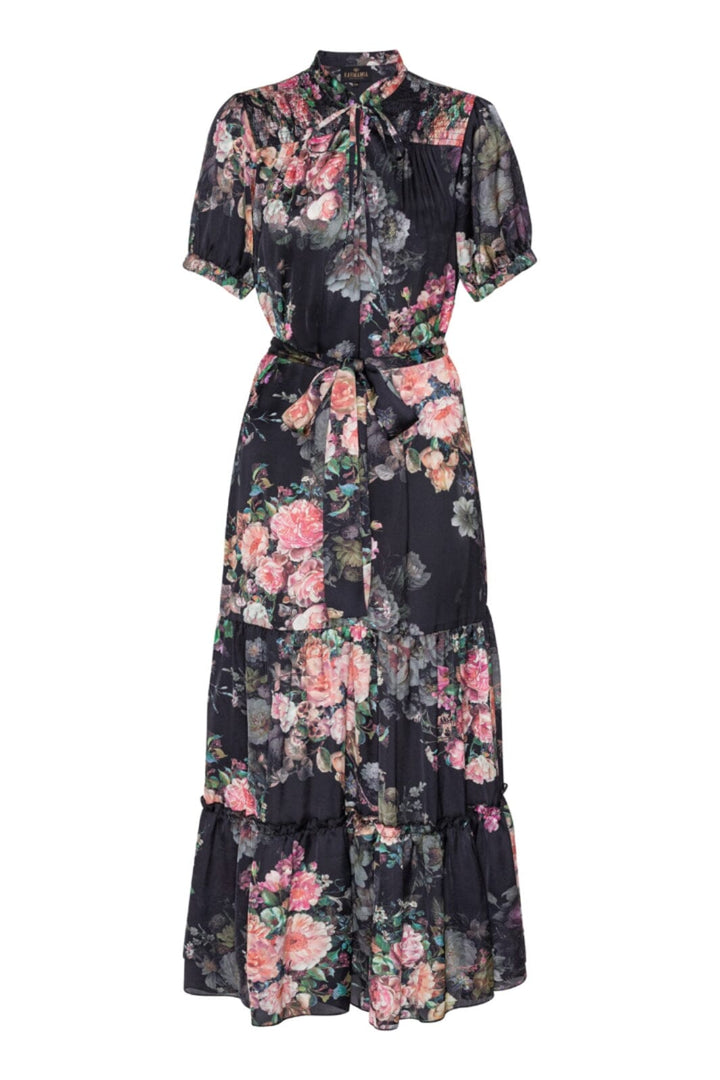 Karmamia - Eve Dress - Daisy Noir Tea Rose