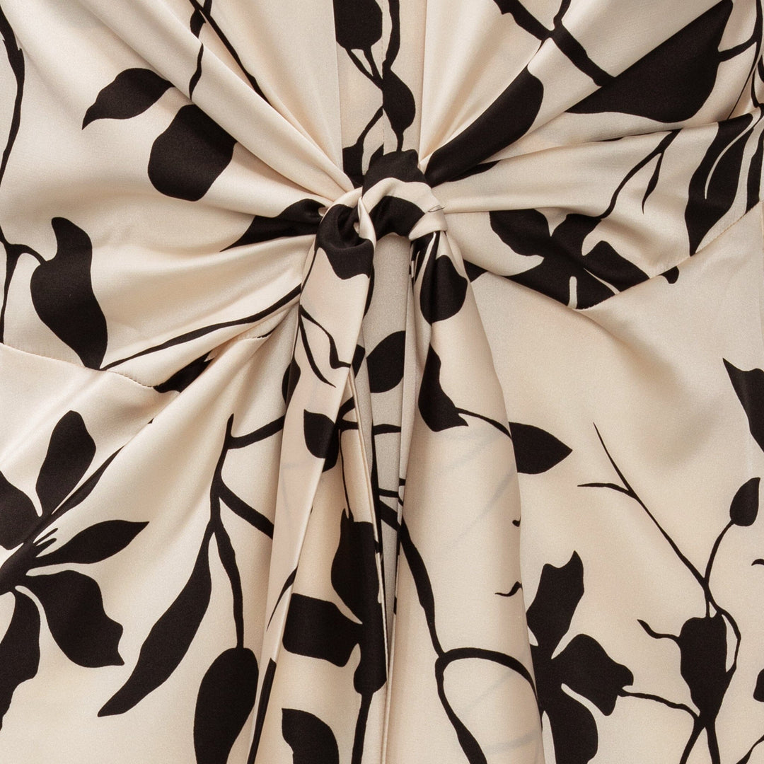 Karmamia - Faye Dress 2351 - Mono Floral Kjoler 