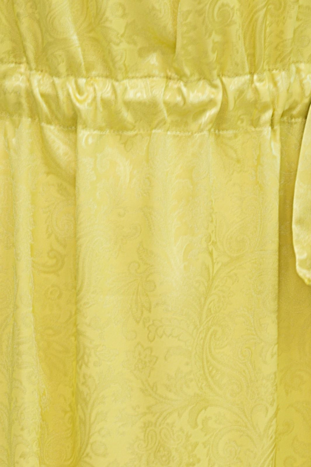 Karmamia - Layla Dress - Yellow Paisley Jacquard