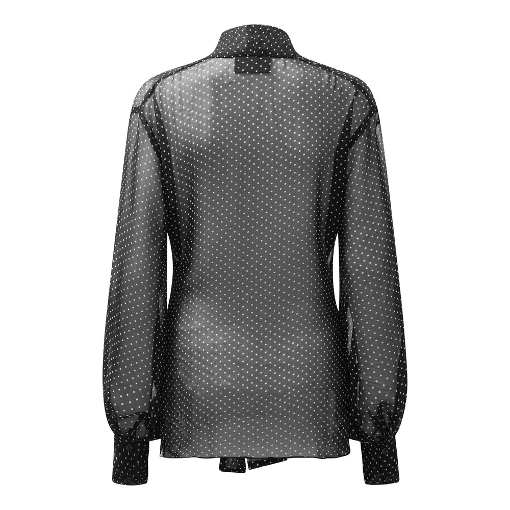 Karmamia - Lola Wrap Blouse 2343 - Petit Dot (Limited) Bluser 