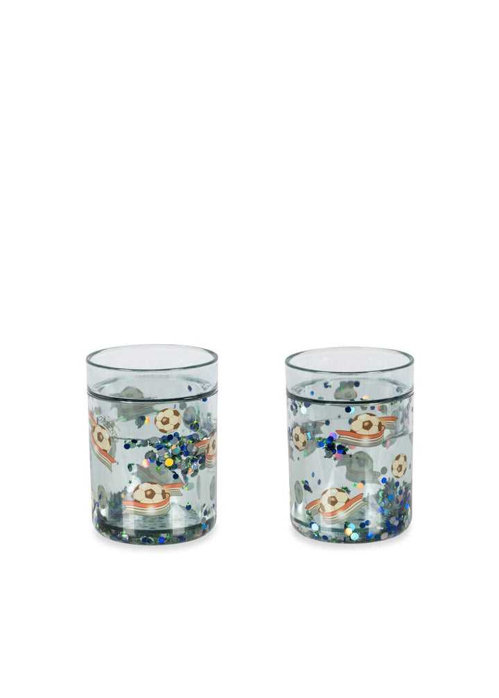 Konges Sløjd - 2 Pack Glitter Cups Ks105837 - Off White/kick It