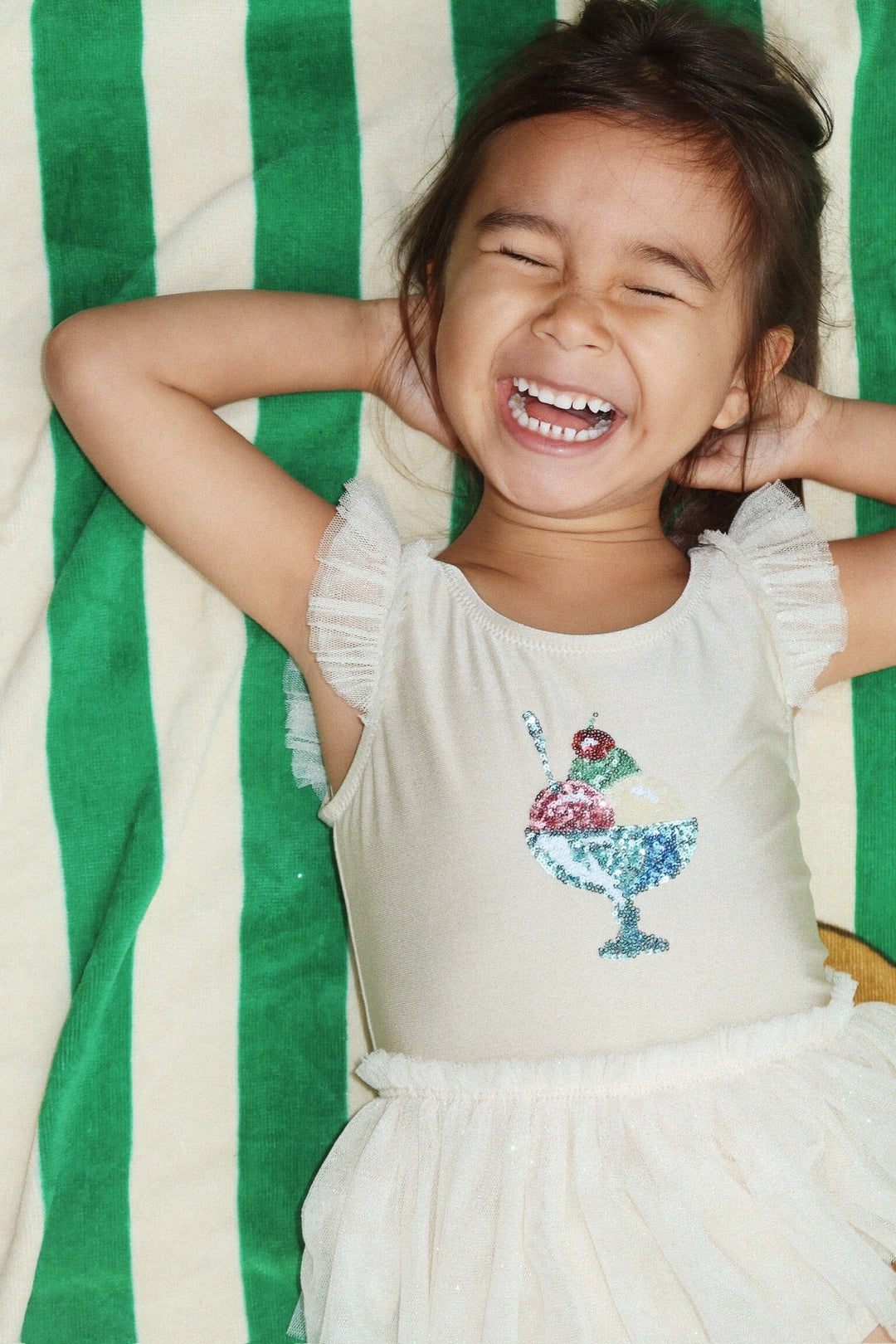 Konges Sløjd - Amandine Swimsuit Ks104633 - Rosewater Badedragter 