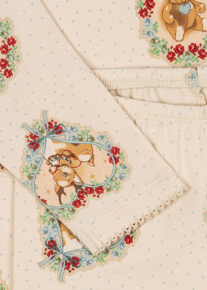Konges Sløjd - Basic Blouse/pants Set Gots Ks104214 - Deer Diary Sæt 