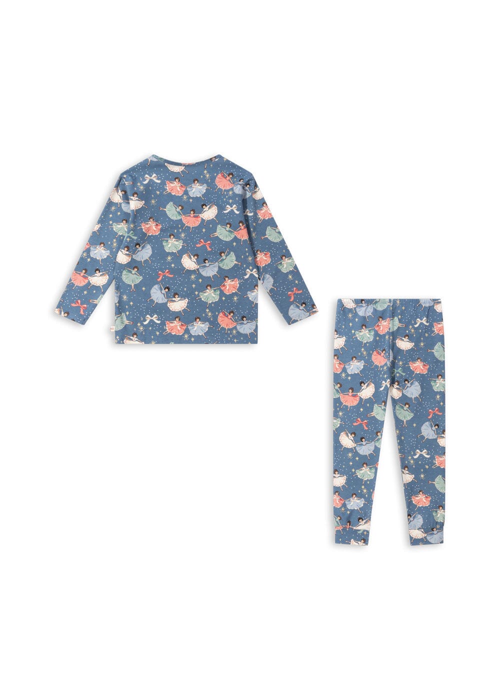 Konges Sløjd - Basic Blouse/pants Set Gots Ks104214 - Snow Bow Ballerina Sæt 