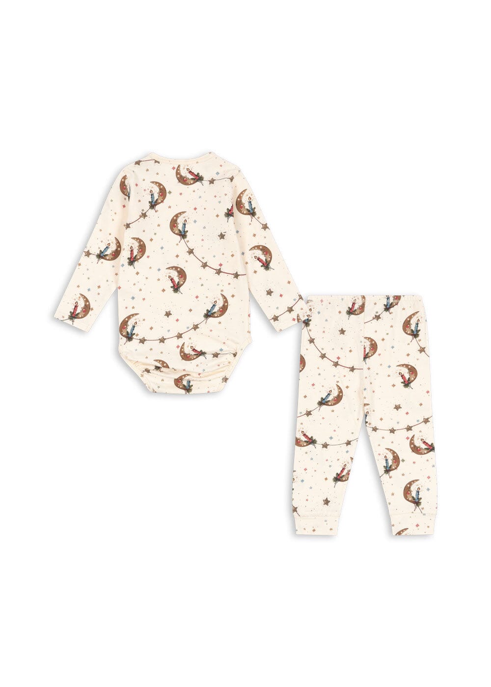 Konges Sløjd - Basic Body/pants Set Gots Ks104215 - Deer Diary Sæt 