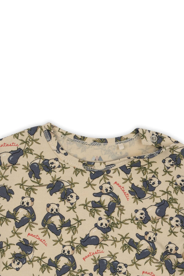 Konges Sløjd - Basic Ls Body Gots - Panda