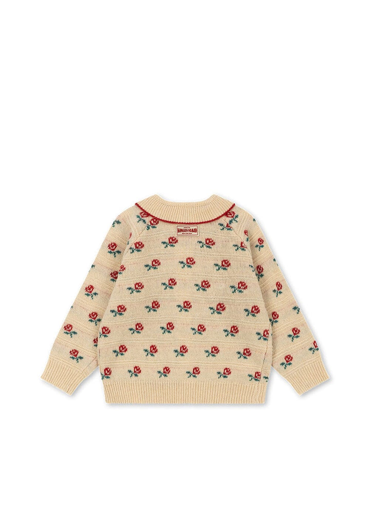 Konges Sløjd - Belou Collar Cardigan Ks106393 - Rose Cardigans 