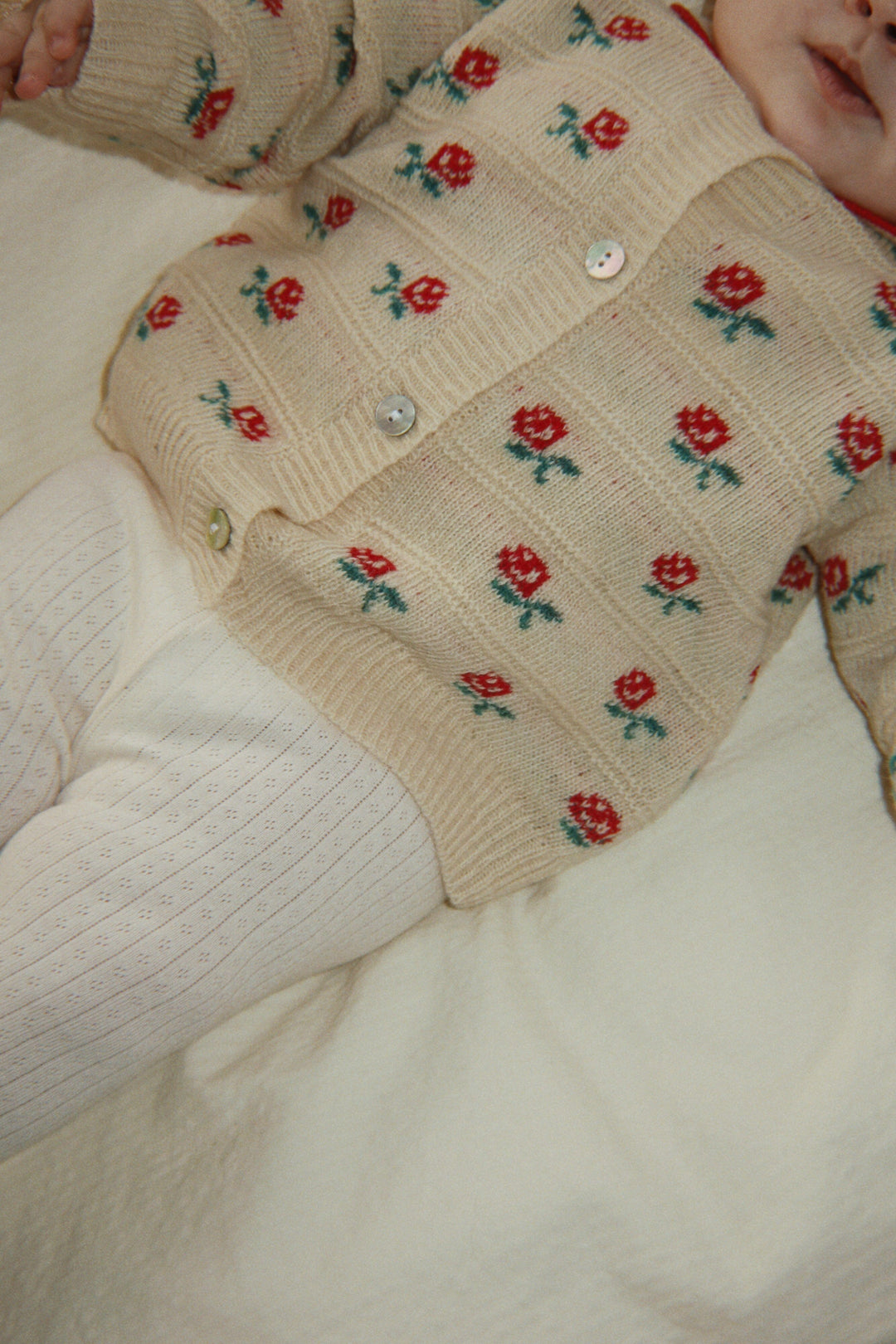 Konges Sløjd - Belou Collar Cardigan Ks106393 - Rose Cardigans 