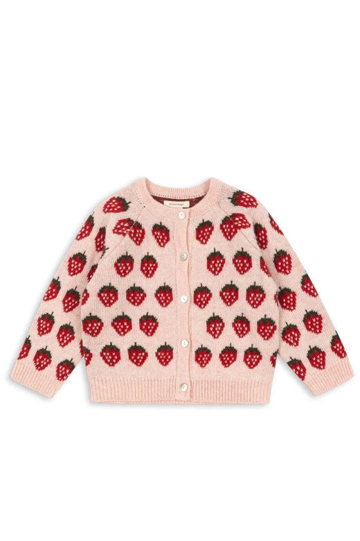 Konges Sløjd - Belou Knit Cardigan Ks104693 - Strawberry Cardigans 