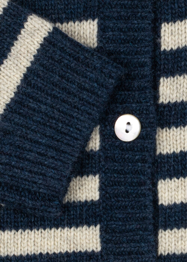 Konges Sløjd - Billi Knit Cardigan Ks106395 - Blue Stripe