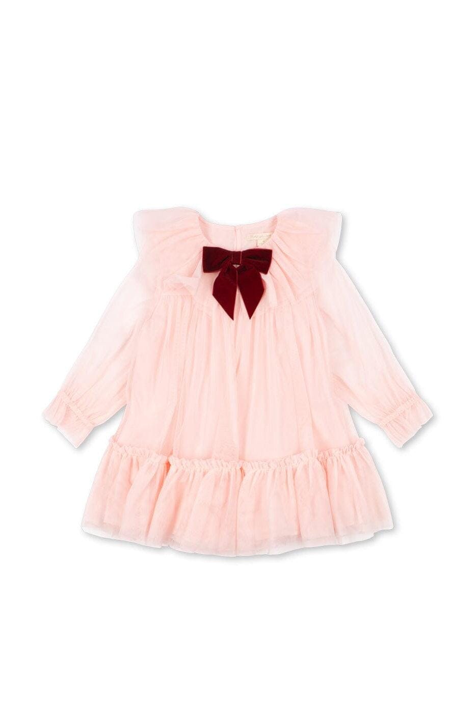 Konges Sløjd - Bow Dress Ks106400 - Creole Pink