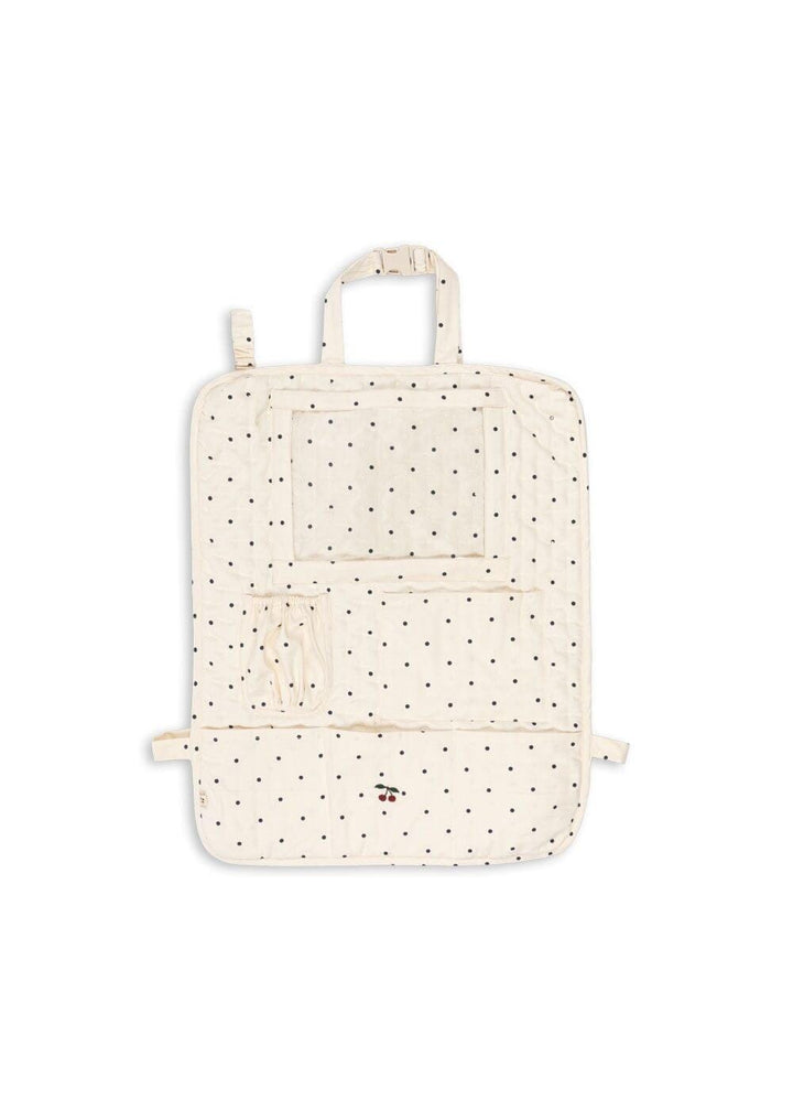 Konges Sløjd - Car Organizer Ks105304 - Navy Dot