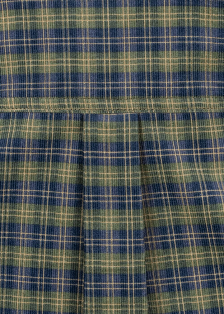 Konges Sløjd - Cara Ls Shirt Gots Ks108135 - Laurel Blue Check Skjorter 