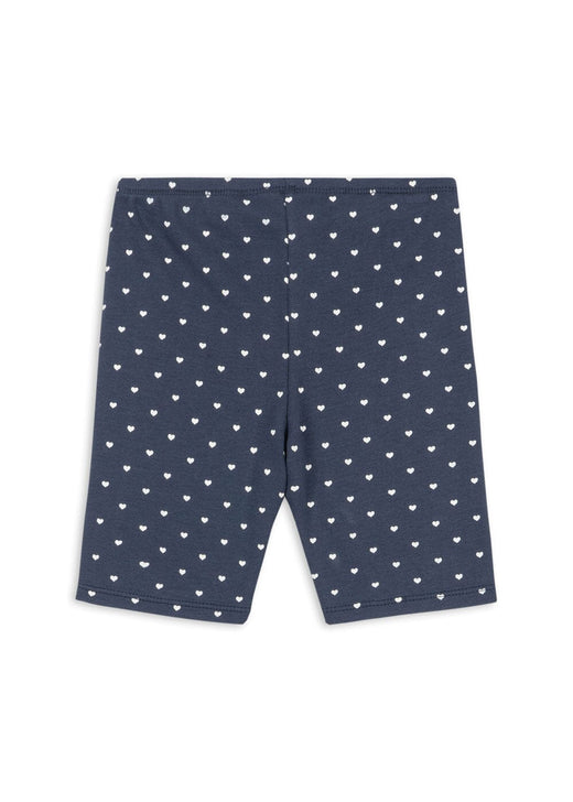 Konges Sløjd - Classic Short Leggings Gots Ks104733 - Heart Blues Leggings 