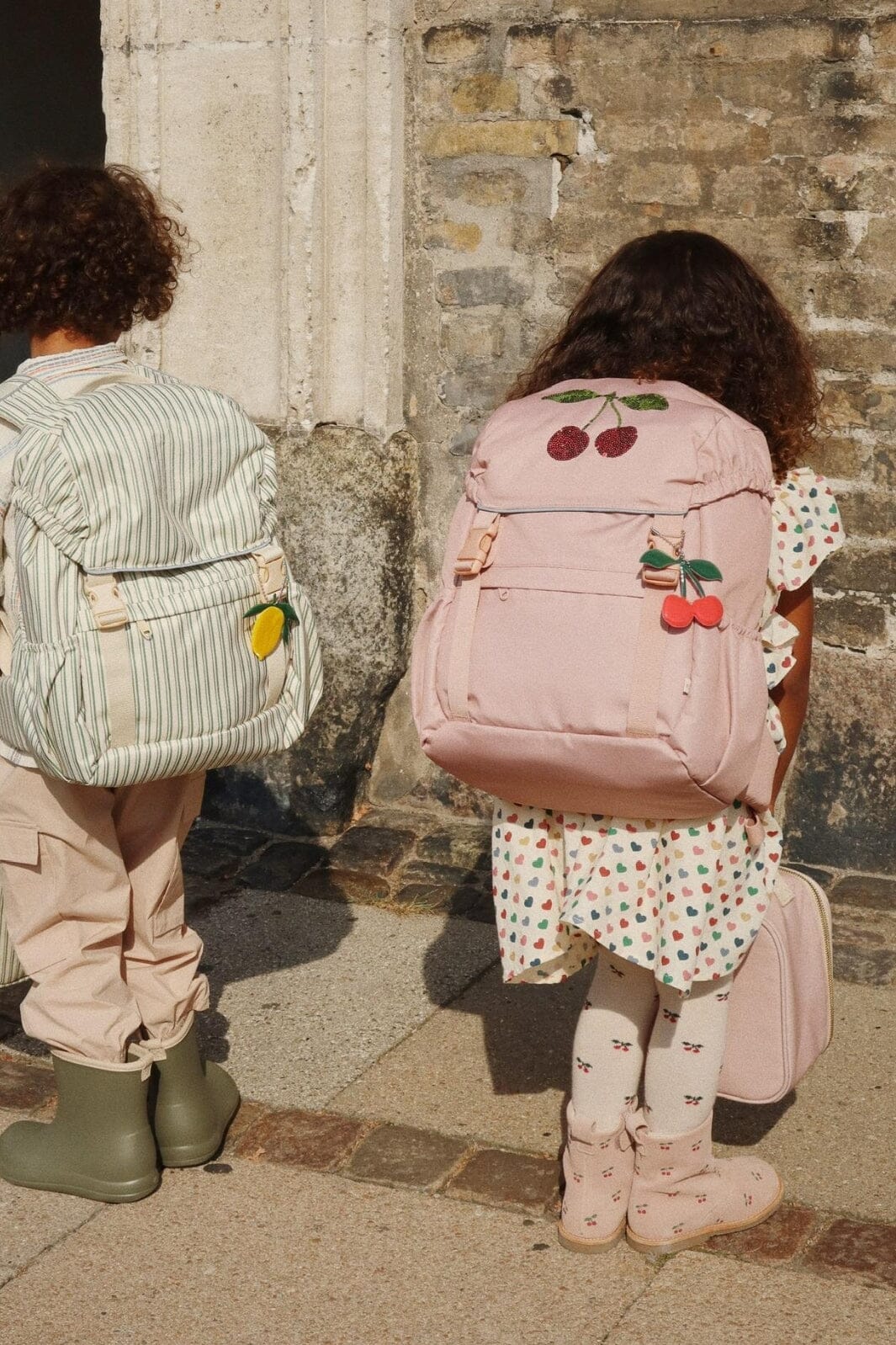 Konges Sløjd - Clover Schoolbag Ks103457 - Mahogany Rose