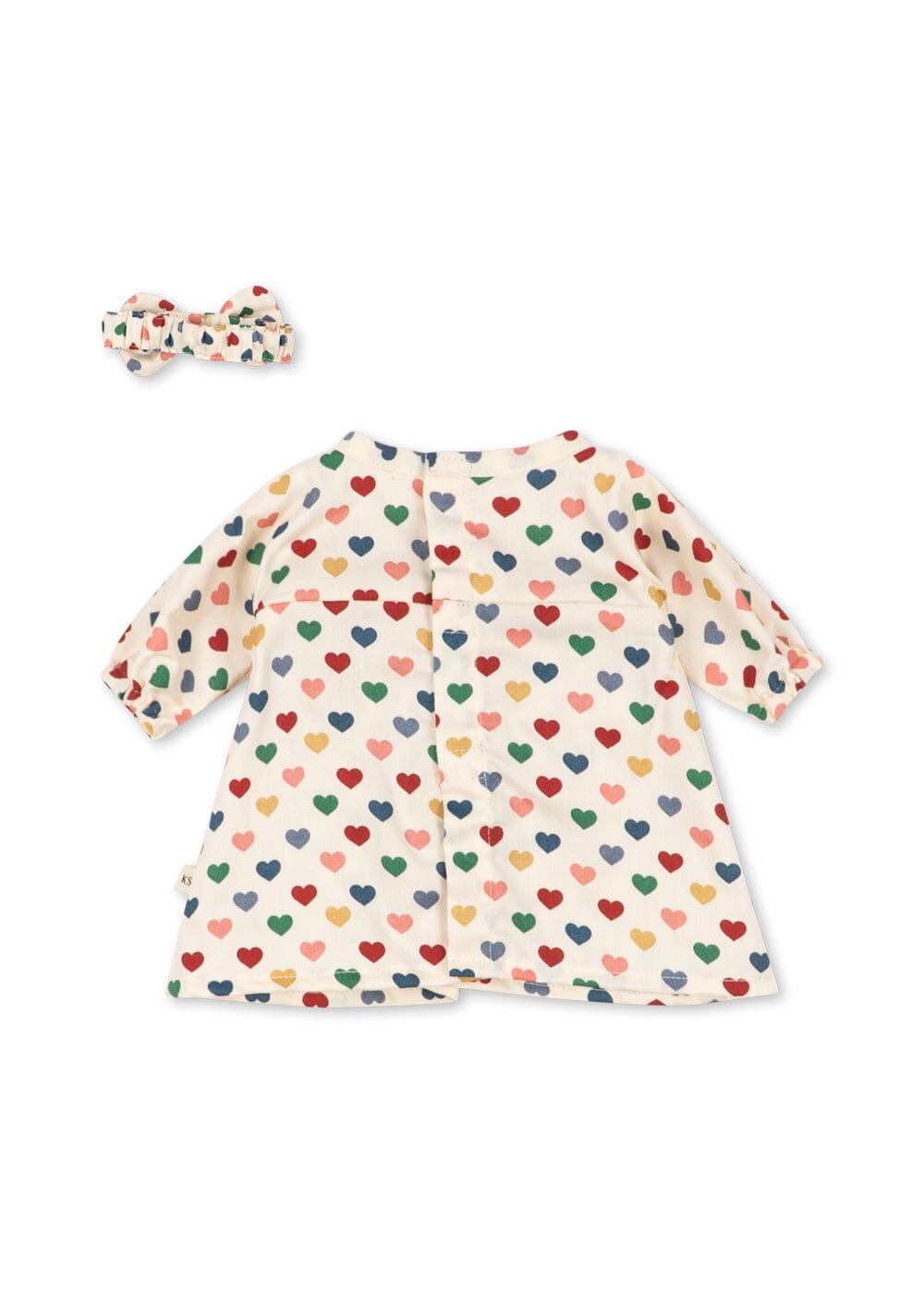Konges Sløjd - Doll Clothes Set Gots Ks106452 - Coeur Coloré