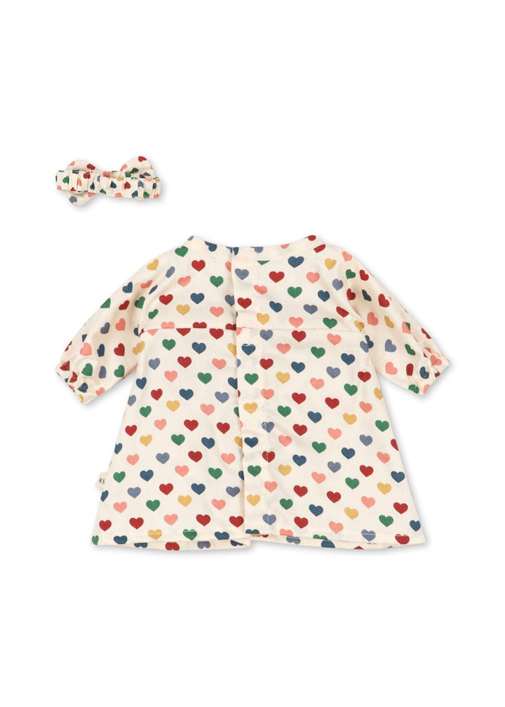 Konges Sløjd - Doll Clothes Set Gots Ks106452 - Coeur Coloré