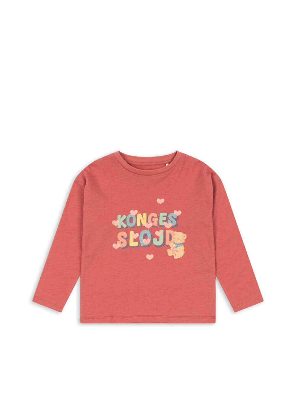 Konges Sløjd - Era Ls Tee Ocs Ks105986 - Faded Rose