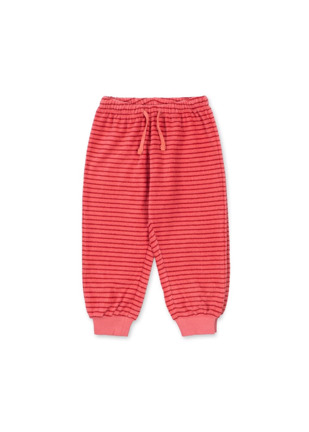 Konges Sløjd - Itty Sweat Pants Gots Ks106044 - Cardinal Rose Stripe