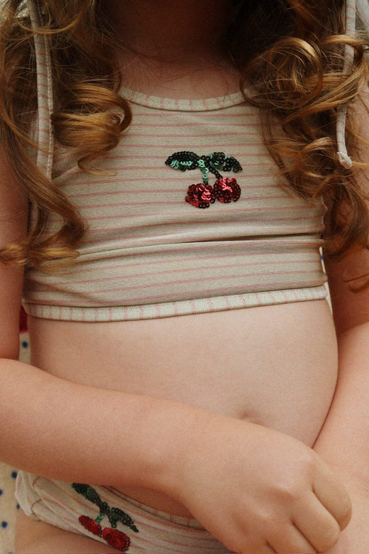 Konges Sløjd - Jade Swim Bikini Ks104857 - Rose Stripe