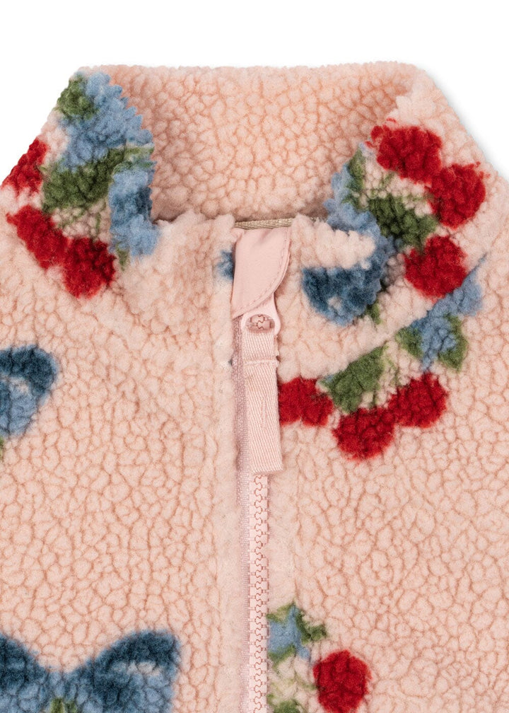 Konges Sløjd - Jody Teddy Jacket Grs Ks104868 - Amarena Rose Jakker 