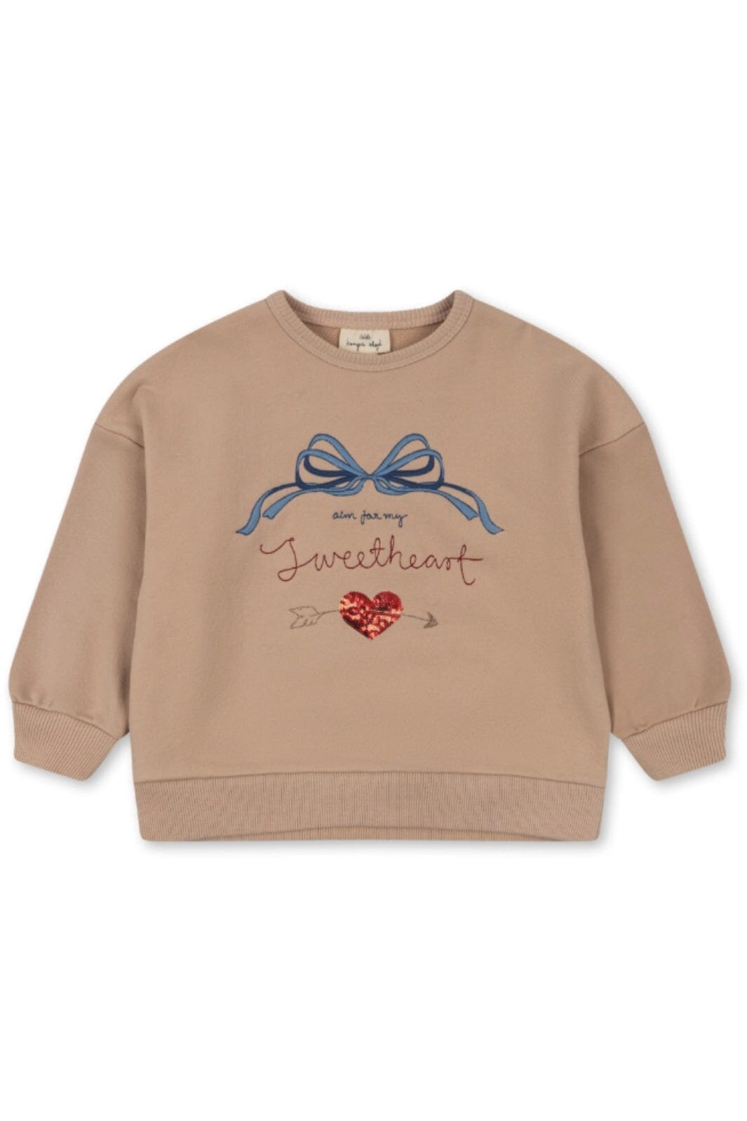 Konges Sløjd - Lou Sweat Shirt Glitter Ocs - Coeur Frappe