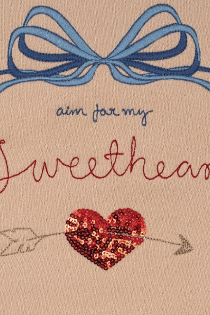 Konges Sløjd - Lou Sweat Shirt Glitter Ocs - Coeur Frappe