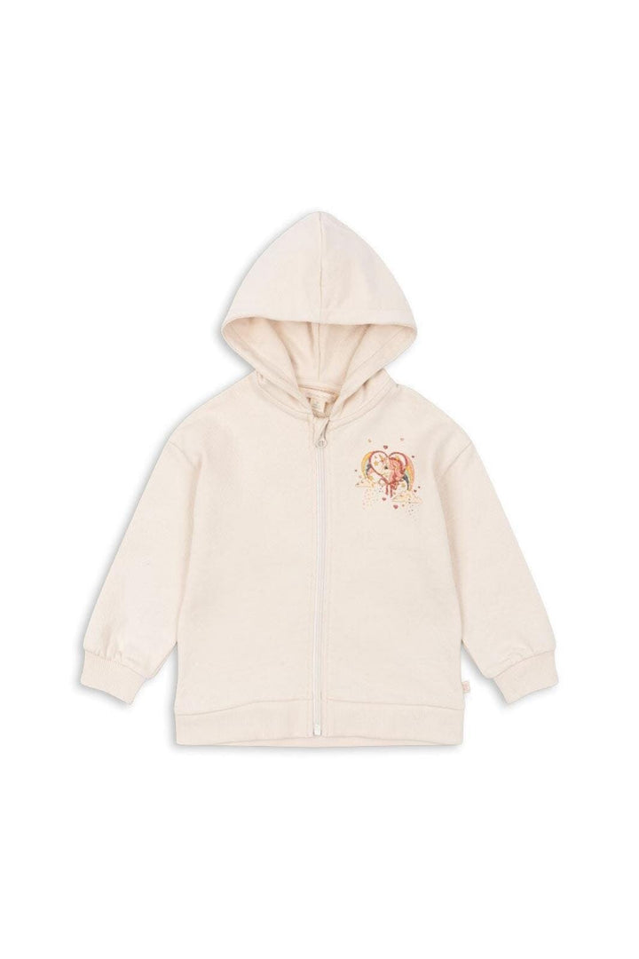 Konges Sløjd - Loupy Lou Hoodie Gots - Ecru
