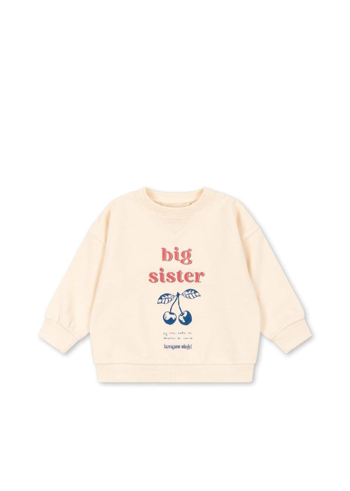 Konges Sløjd - Loupy Sweat Shirt Gots Ks107075 - Sister Ecru