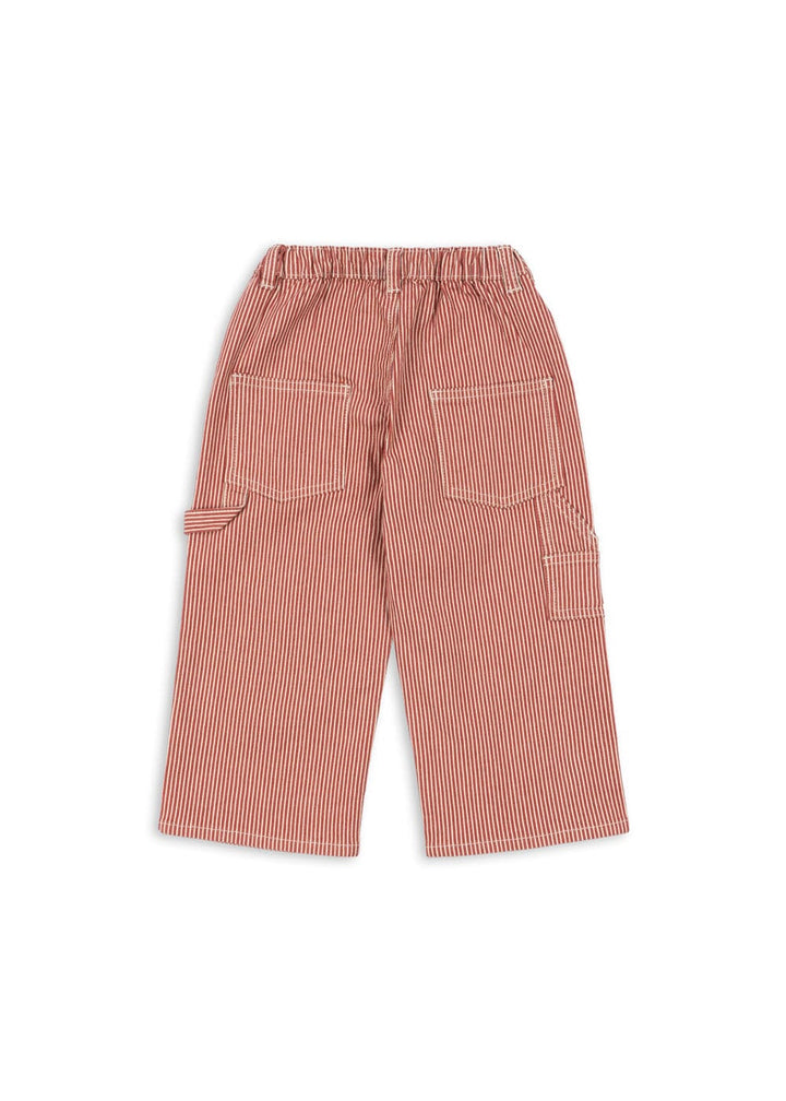 Konges Sløjd - Luc Pants Gots Ks104351 - Milk Rouge Stripe Bukser 
