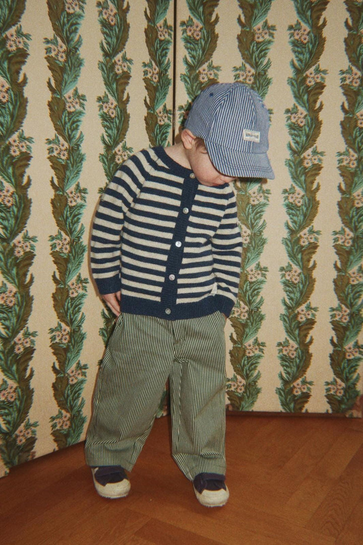 Konges Sløjd - Luc Pants Gots Ks106527 - Milk Verte Stripe Bukser 