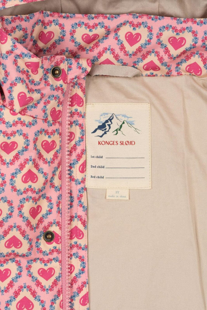 Konges Sløjd - Magnum Down Jacket Print Grs Ks103508 - Felice Rose