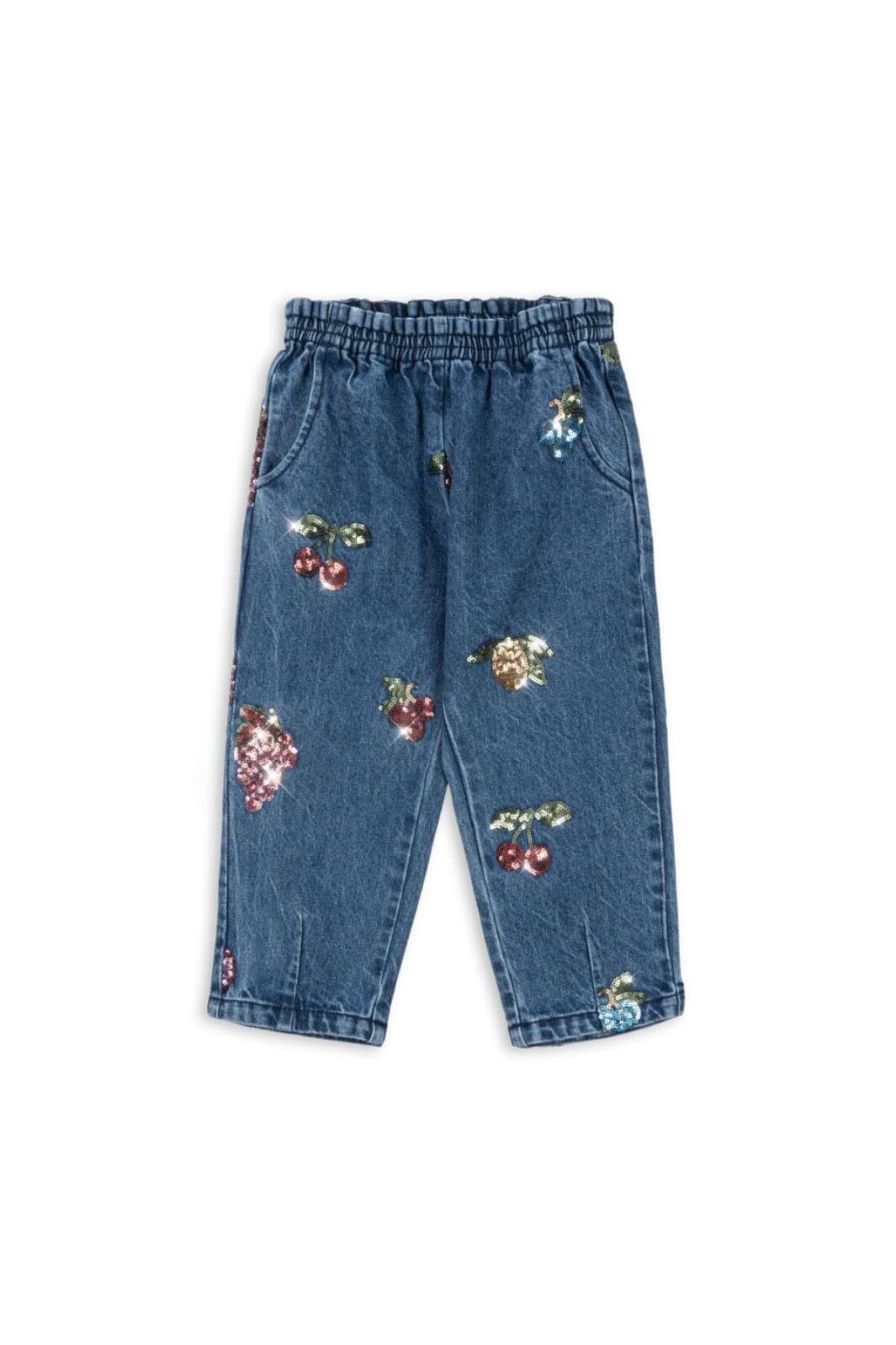 Konges Sløjd - Magot Sequin Frill Pants Gots Ks104365 - Vitamins Bukser 