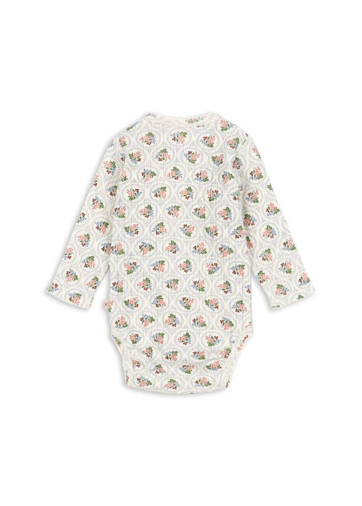Konges Sløjd - Minnie Newborn Body Gots Ks104377 - Verona Blues Bodysuits 