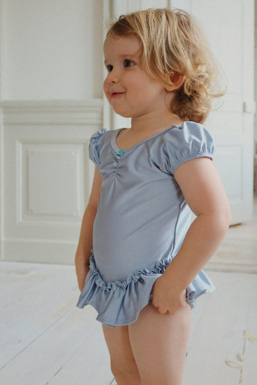 Konges Sløjd - Mousse Tutu Suit Ks103929 - Zen Blue