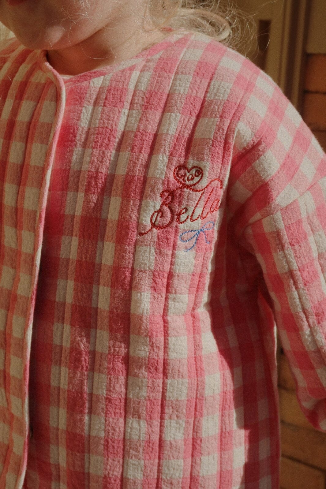 Konges Sløjd - Rhw X Ks Bella Jacket Ks103589 - Peach Blossom Check