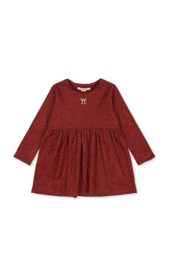 Konges Sløjd - Roli Dress Ocs Ks106587 - Red Dahlia Kjoler 