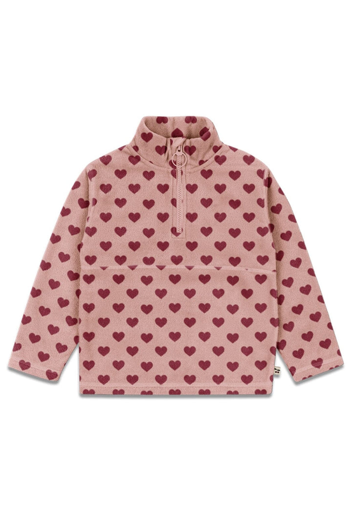 Konges Sløjd - Tavi Fleece Sweatshirt Grs Ks101301 - Coeur Mellow