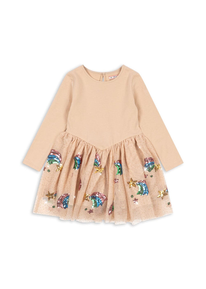 Konges Sløjd - Yvonne Ballerina Dress Grs Ks106331 - Rainbow Star