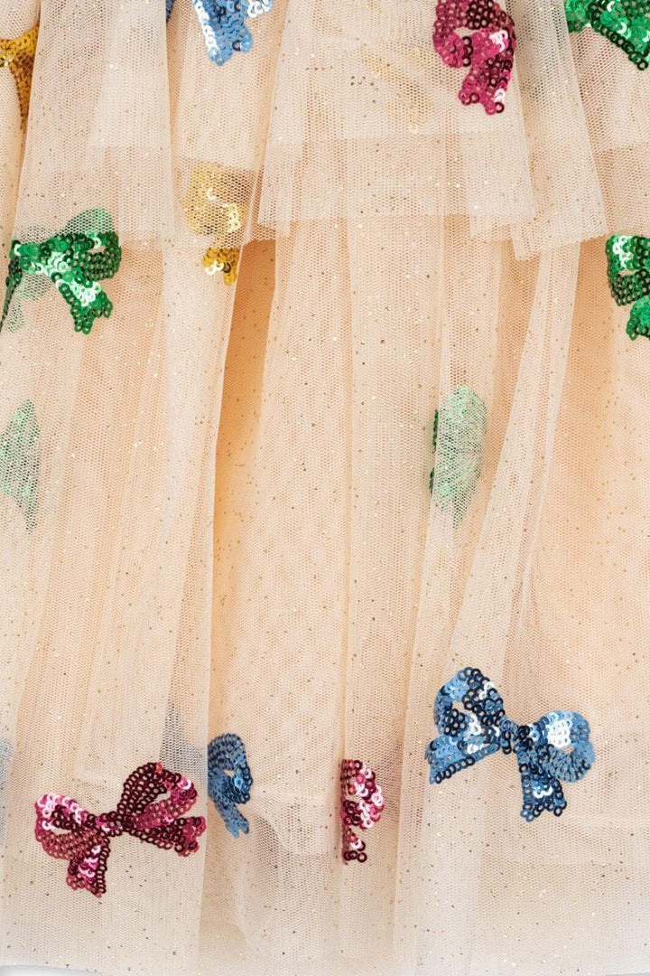 Konges Sløjd - Yvonne Fairy Dress Ks104046 - Bow Coloré
