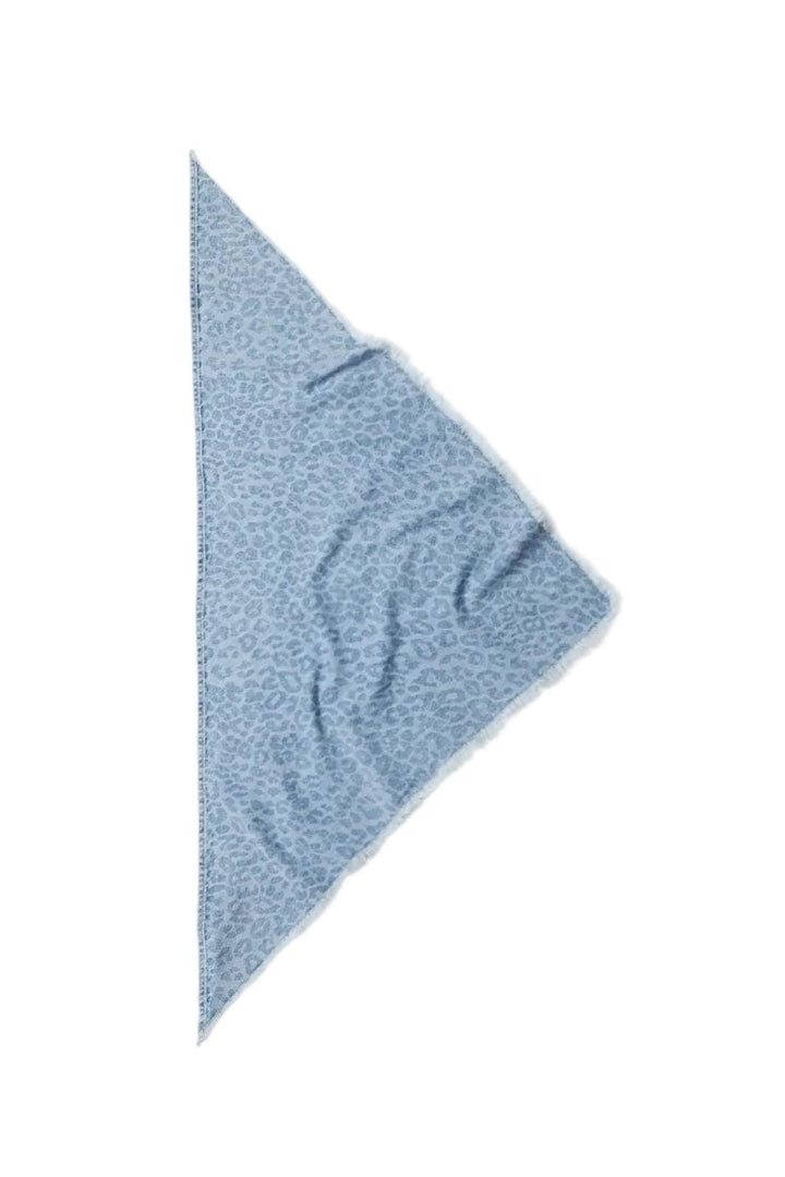 Lala Berlin - Triangle Toni 10021214 - Washed Blue Leo Tørklæder 