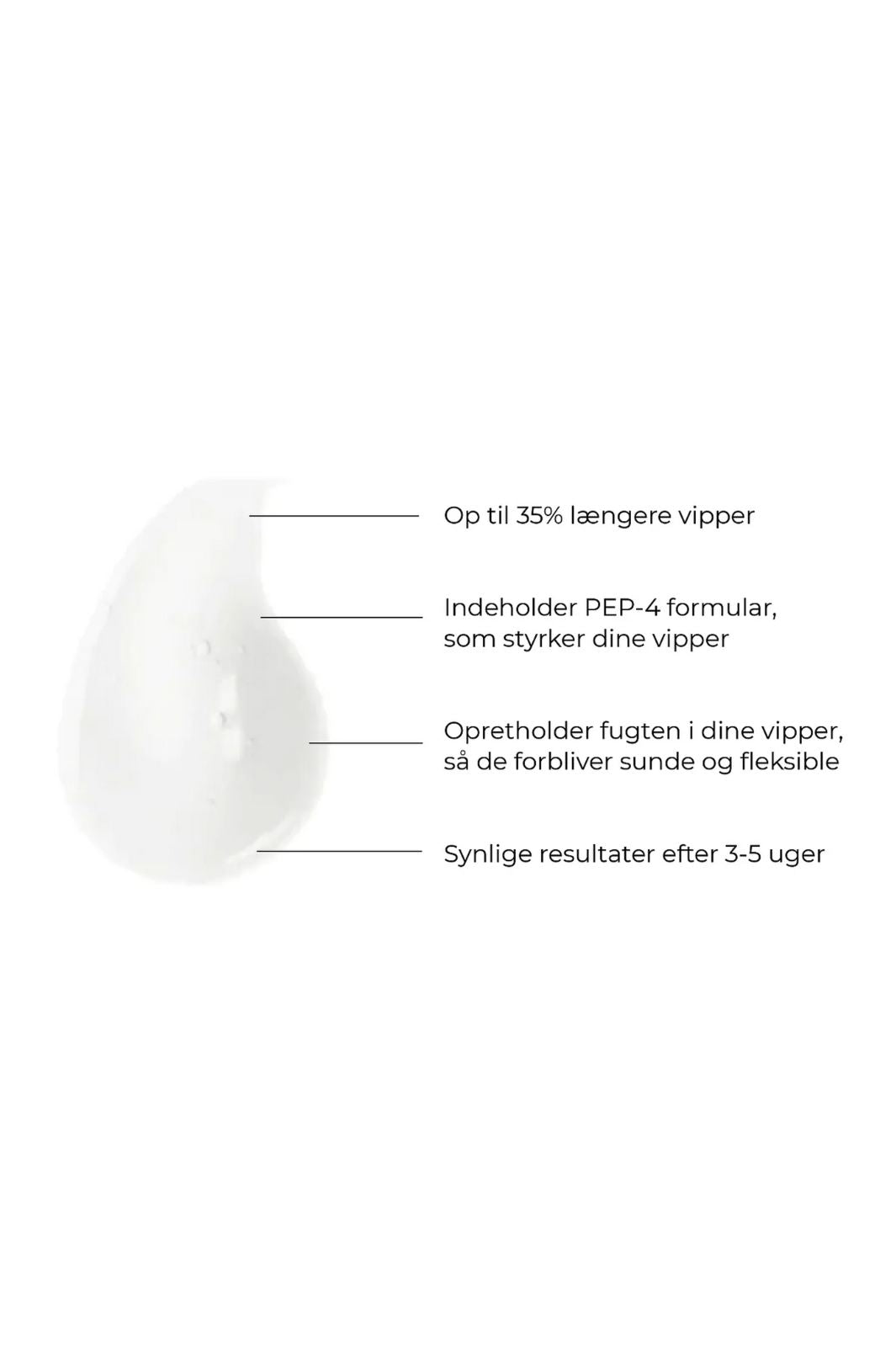 Lavinde Copenhagen - Hyped Eyelash Serum - 060101 - 2 ml Vippeserum 