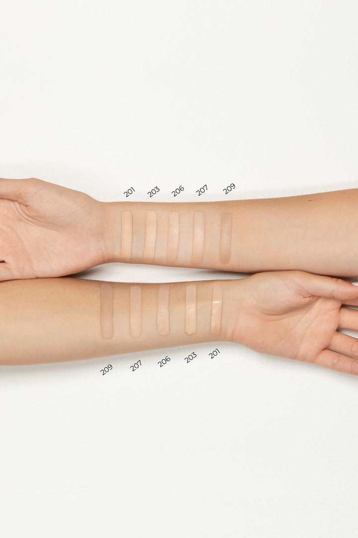 Lavinde Copenhagen - Natural Glow Liquid Foundation Cool Beige 209 - 130601 - 30 ml