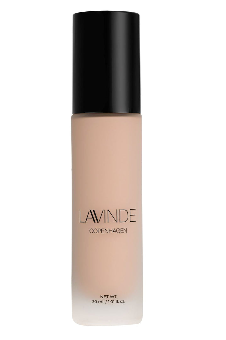 Lavinde Copenhagen - Natural Glow Liquid Foundation Cool Ivory 201 - 130101 - 30 ml