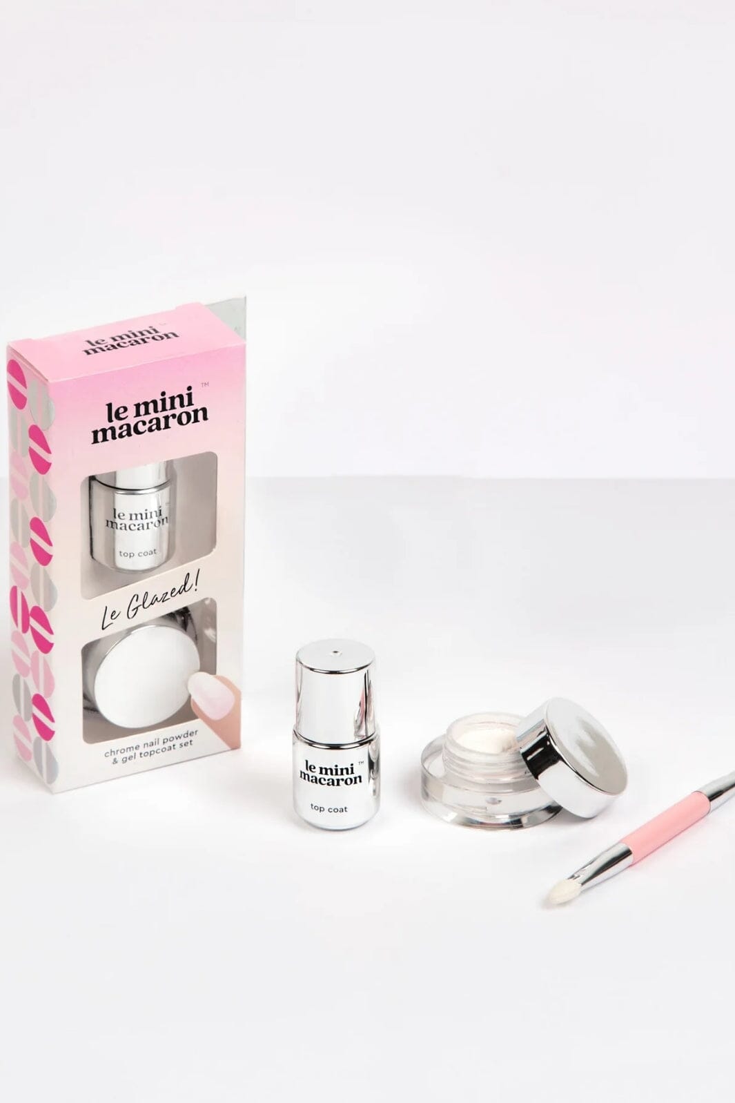 Le Mini Macaron - Chrome Manicure Set CHR002 - Chrome Powder Set