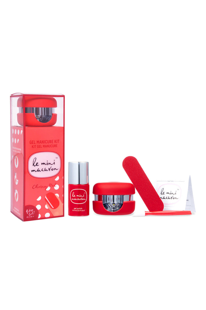 Le Mini Macaron - Gel Manicure Kit KIT003 - Cherry Red